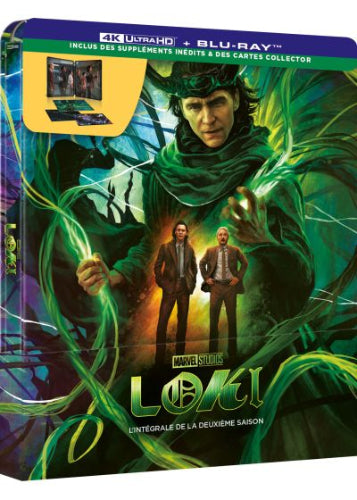 Loki - L'Intégrale de la deuxième saison 4K Steelbook - front cover