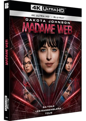 Madame Web 4K - front cover