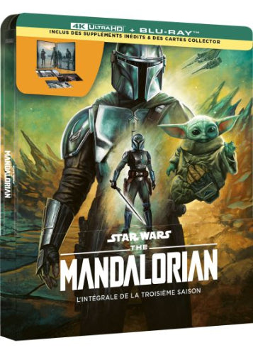 The Mandalorian - L'Intégrale Saison 3 4K Steelbook - front cover