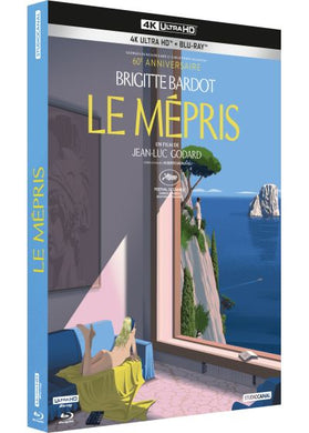 Le Mépris 4K (1963) de Jean-Luc Godard - front cover
