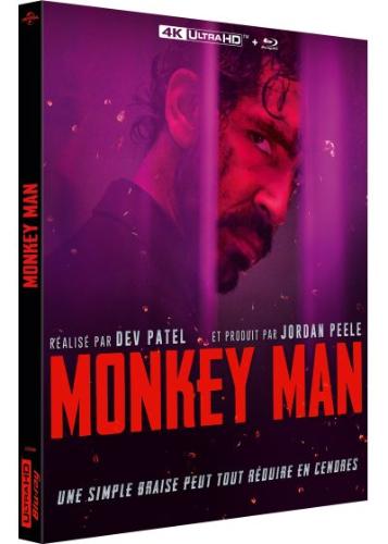 Monkey Man 4K - front cover