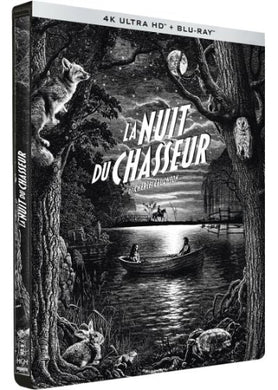 La Nuit du chasseur 4K Steelbook - front cover
