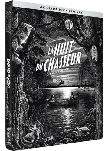 La Nuit du chasseur 4K Steelbook - front cover