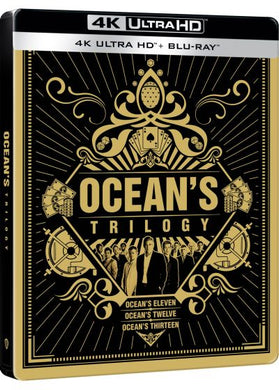 Ocean's Trilogy 4K Steelbook - front cover