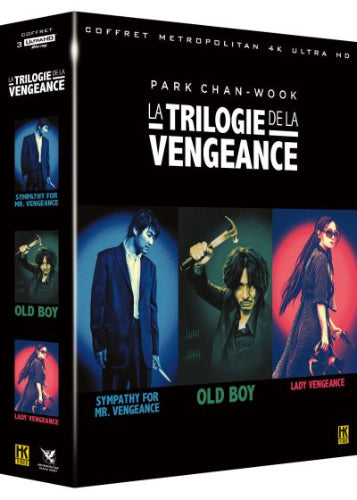 La Trilogie de la vengeance 4K - front cover