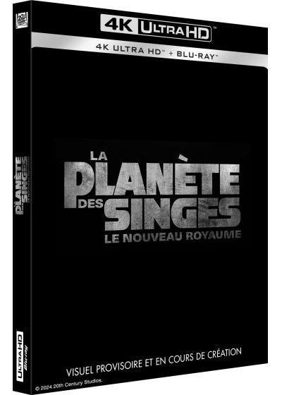 La Planète des Singes : Le Nouveau Royaume 4K  - front cover