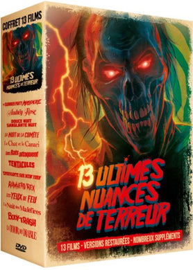 13 ultimes nuances de terreur DVD (13 films) - front cover