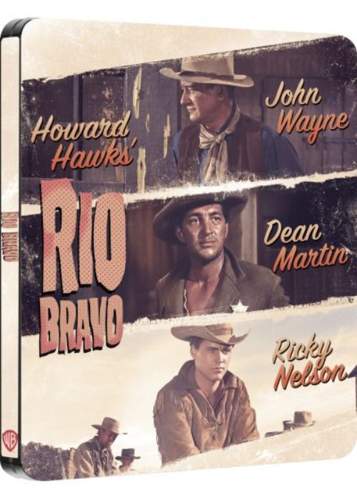 Rio Bravo 4K Steelbook (1959) - front cover
