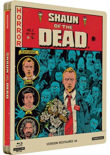 Shaun of the Dead 4K Steelbook - front cover