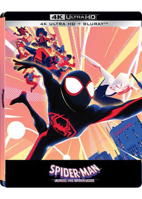 Spider-Man : Across the Spider-Verse 4K Steelbook (2023) - front cover