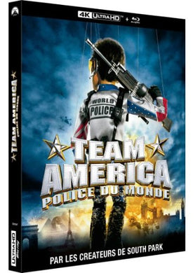 Team America - Police du monde 4K - front cover