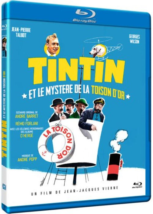 Tintin et le mystère de la toison d'or (1961) - front cover