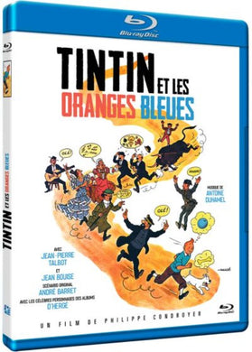 Tintin et les oranges bleues (1964) - front cover