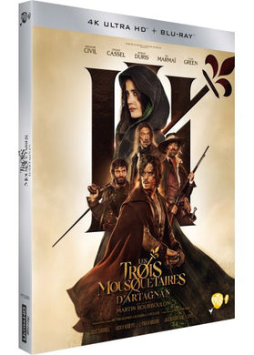 Les Trois Mousquetaires - D'Artagnan 4K (2023) - front cover