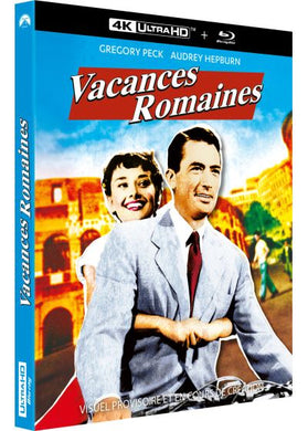 Vacances romaines 4K (1953) - front cover