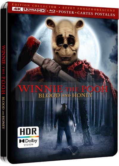 Winnie the Pooh: Blood and Honey 4K Steelbook (1992) de Rhys Frake-Waterfield - front cover