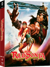 Load image into Gallery viewer, Red Sonja 4K Steelbook 3D Lenticular (Import AUS) - front cover
