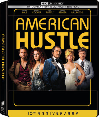 American Hustle 4K Steelbook - front cover