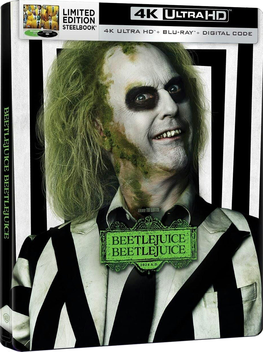 Beetlejuice Beetlejuice 4K Steelbook (VF + STFR)