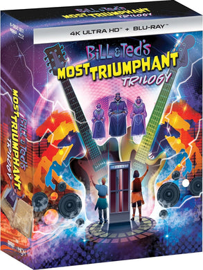 Bill & Ted's Most Triumphant Trilogy 4K - front cover