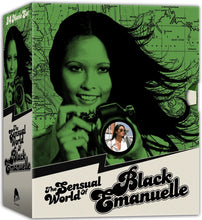 Carica l&#39;immagine nel visualizzatore di Gallery, The Sensual World of Black Emanuelle [Coffret 15 Blu-ray] (1975-2021) - front cover
