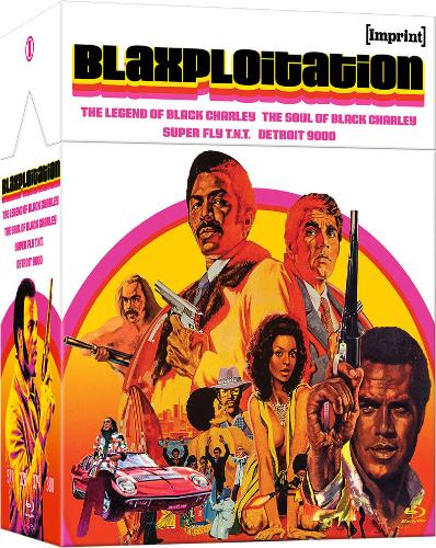 Blaxploitation (4 films) - front cover