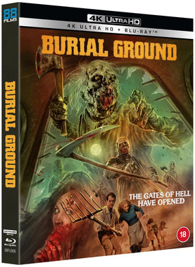 Burial Ground 4K (1981) de Andrea Bianchi - front cover