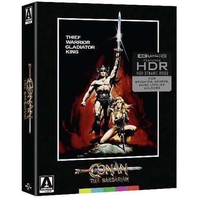 Conan The Barbarian 4K Limited Edition (1982) - front cover