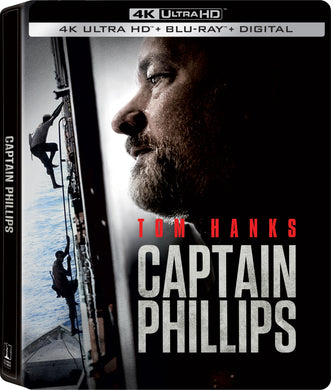 Captain Phillips 4K Steelbook - front cover
