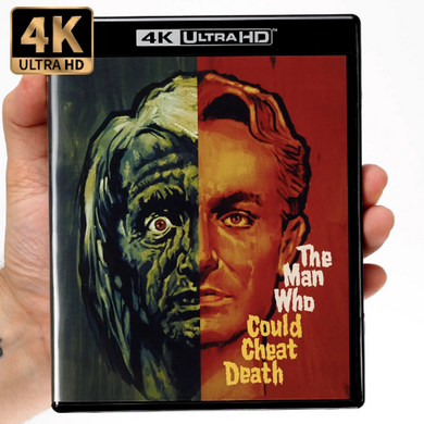 The Man Who Could Cheat Death 4K - front cover