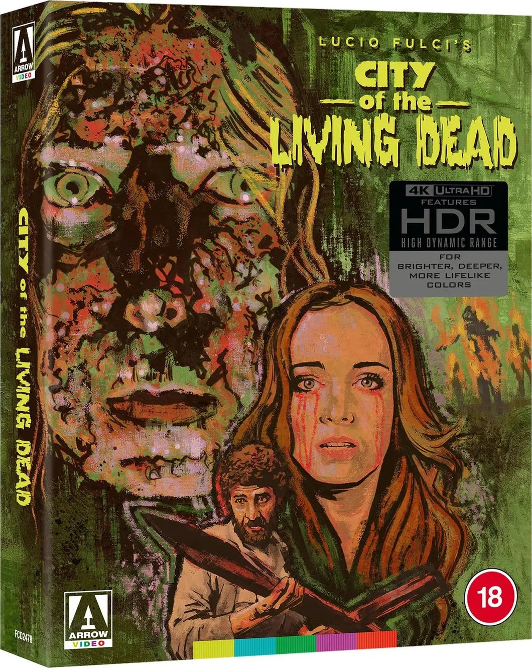 City of the Living Dead 4K Limited Edition (1980) - front cover