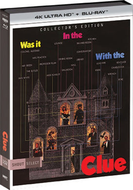 Clue 4K (1985) - front cover