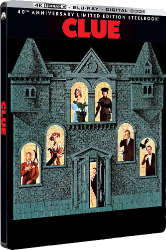Clue 4K Steelbook - front cover