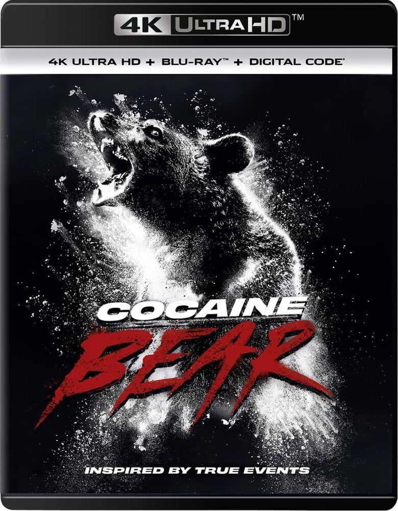 Cocaine Bear 4K (STFR) (2023) - front cover