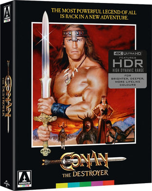 Conan The Destroyer 4K Limited Edition (1984) - front cover