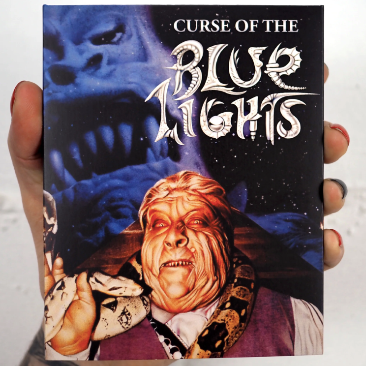 Curse of the Blue Lights (1988) de John Henry Johnson - front cover
