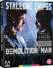 Charger l&#39;image dans la galerie, Demolition Man 4K Limited Edition - front cover
