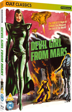 Devil Girl from Mars (1954) - front cover