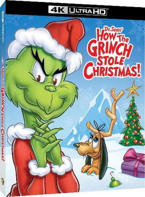 Dr. Seuss' How the Grinch Stole Christmas! 4K - front cover