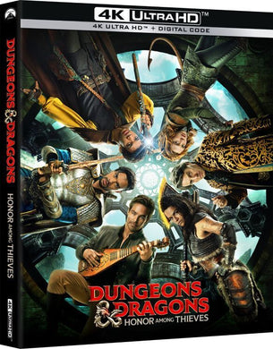 Dungeons & Dragons: Honor Among Thieves 4K (VFQ + STFR) (2023) - front cover