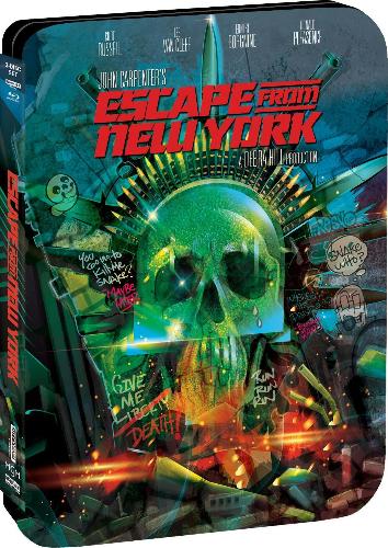 Escape from New York 4K Steelbook - front cover