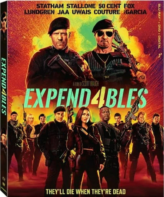 Expend4bles Blu-ray - front cover