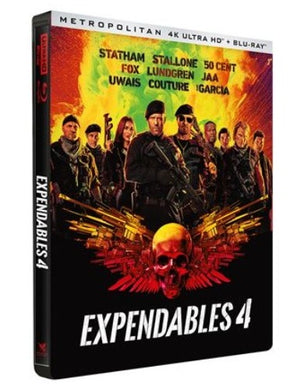 Expendables 4 4K Steelbook (2023) - front cover