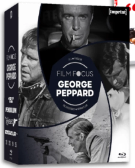 Film Focus: George Peppard (1968-1974) - front cover