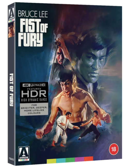 Fist of Fury 4K Blu-ray - front cover