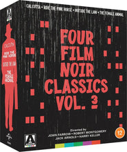 Charger l&#39;image dans la galerie, Four Film Noir Classics Vol. 3 (1946-1958) - front cover
