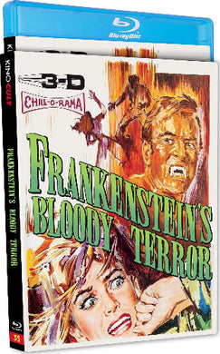 Frankenstein's Bloody Terror 3D - front cover