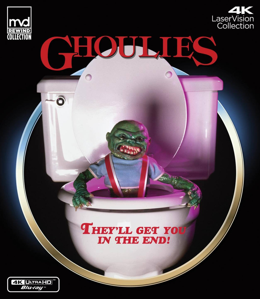 Ghoulies 4K (1985) - front cover