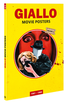 Charger l&#39;image dans la galerie, Giallo Movie Posters Vol 1: 1961 – 1969 - front cover
