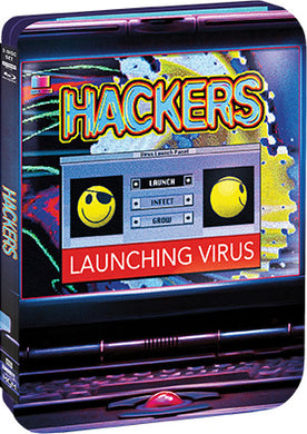 Hackers 4K Steelbook - front cover